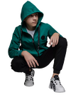 Спорт.костюм AS137 зеленый
