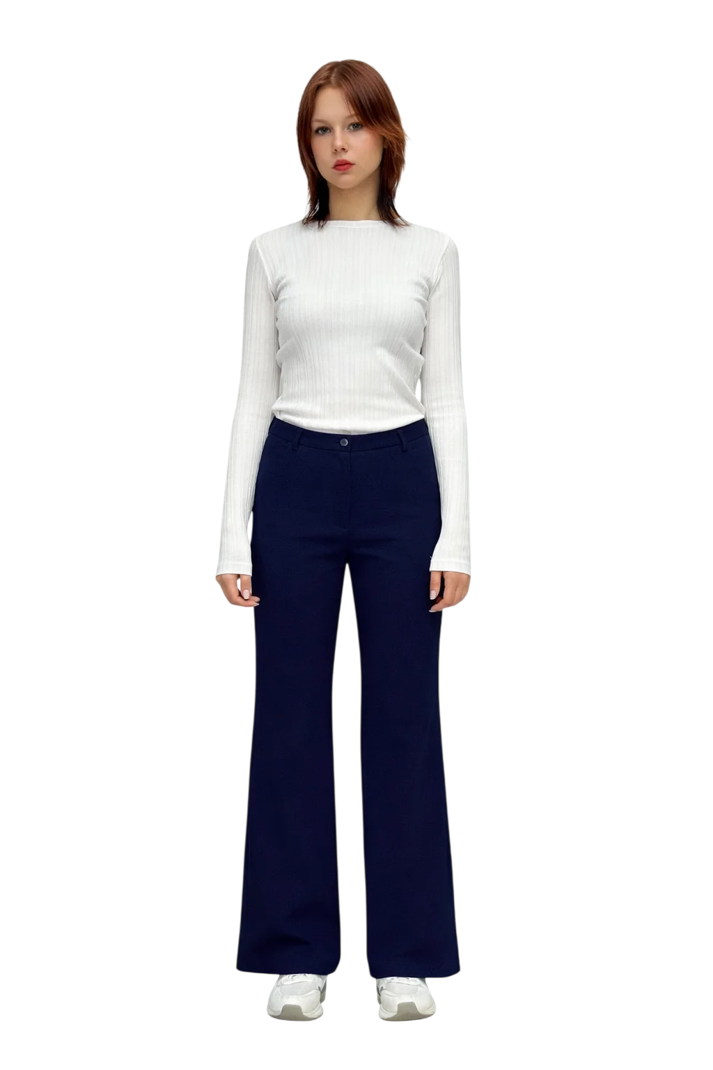 Брюки д/д Ballover Бд10 клеш синий