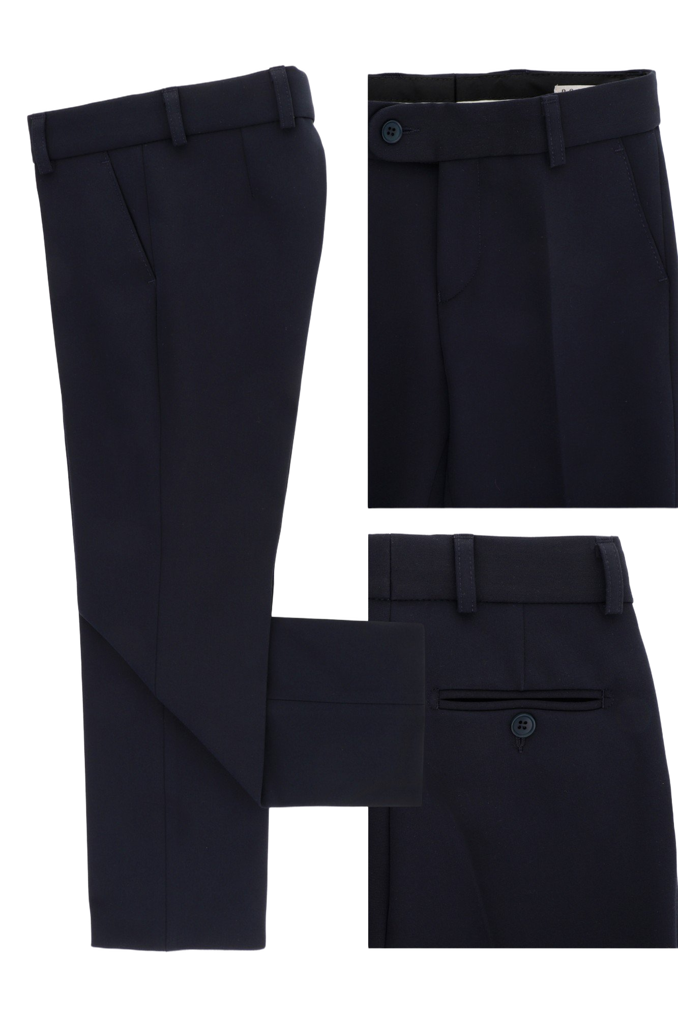 Брюки д/м 145102резDS/Стрейч синий флис