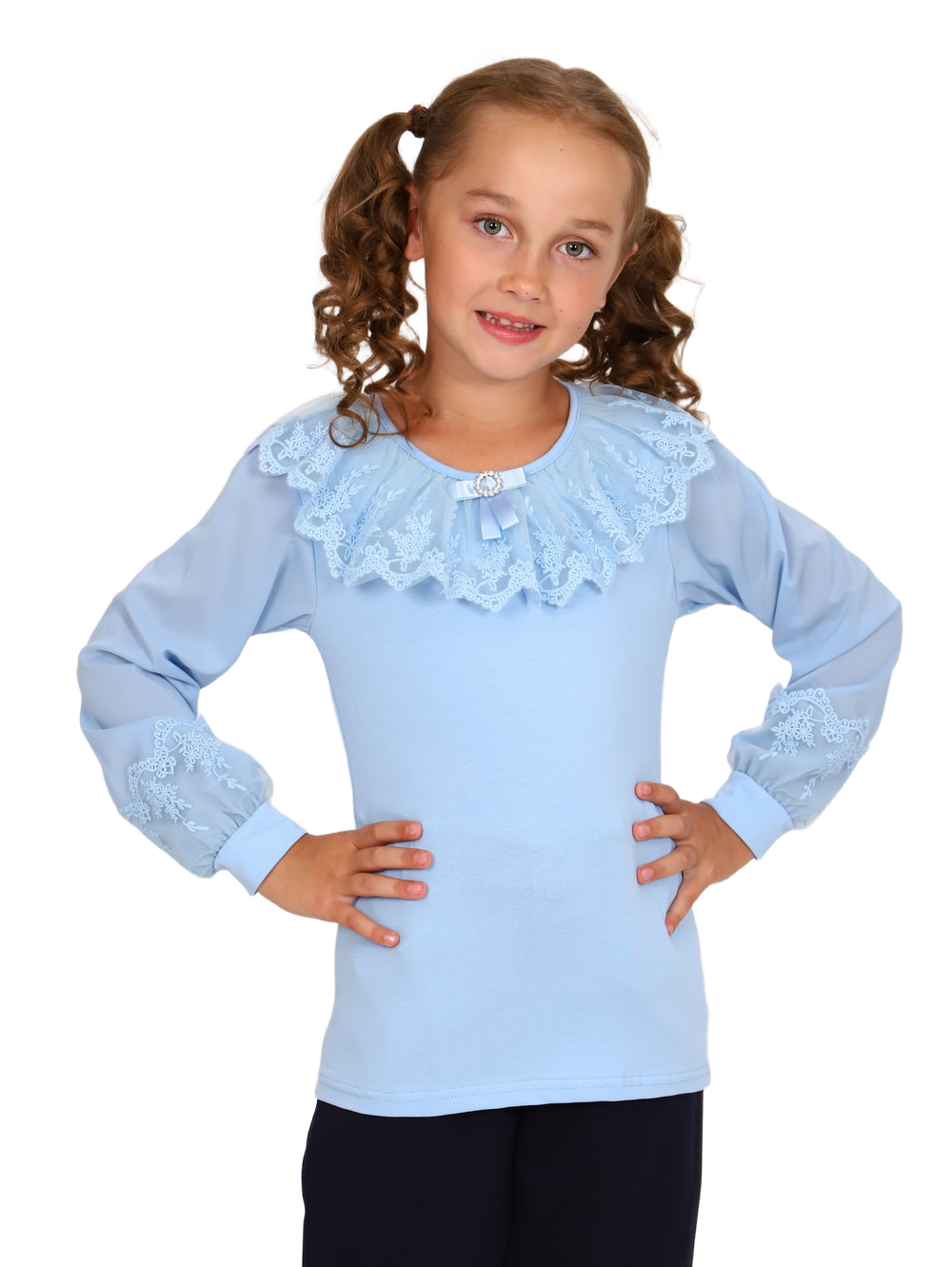 Джемпер ФЕЯ голубой